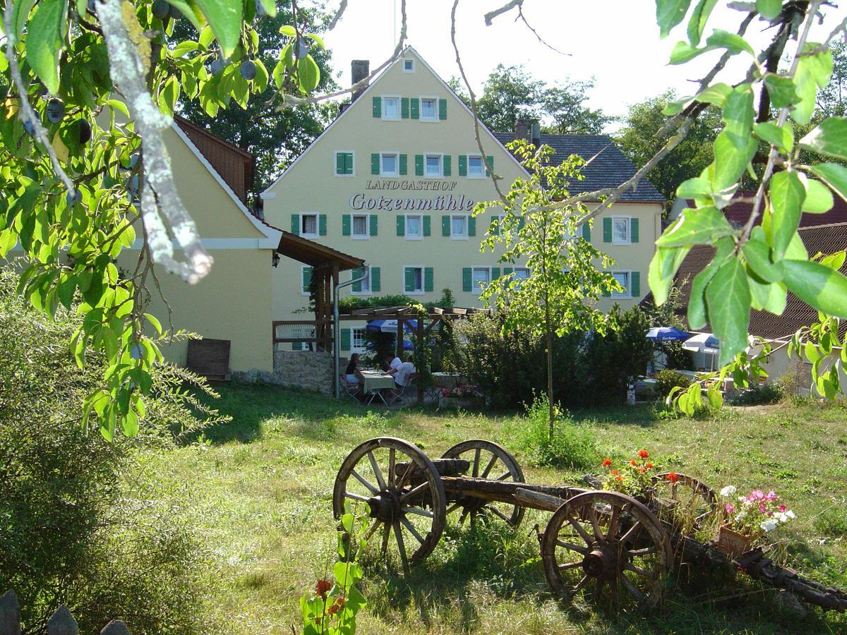 Landgasthof Gotzenmuehle Lichtenau  Exterior photo